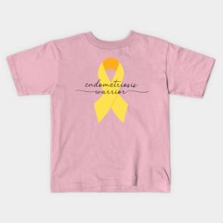 Endometriosis Awareness Warrior Kids T-Shirt